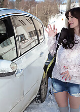The Busty Hitcher Who Came In From The Cold